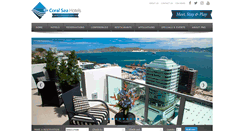 Desktop Screenshot of coralseahotels.com.pg